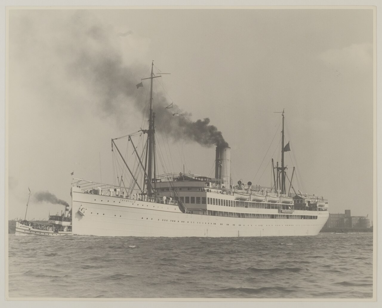 The steamer Thysville. MAS Antwerp, Public domain.